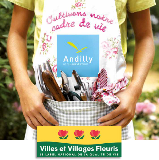 Andilly, ville fleurie