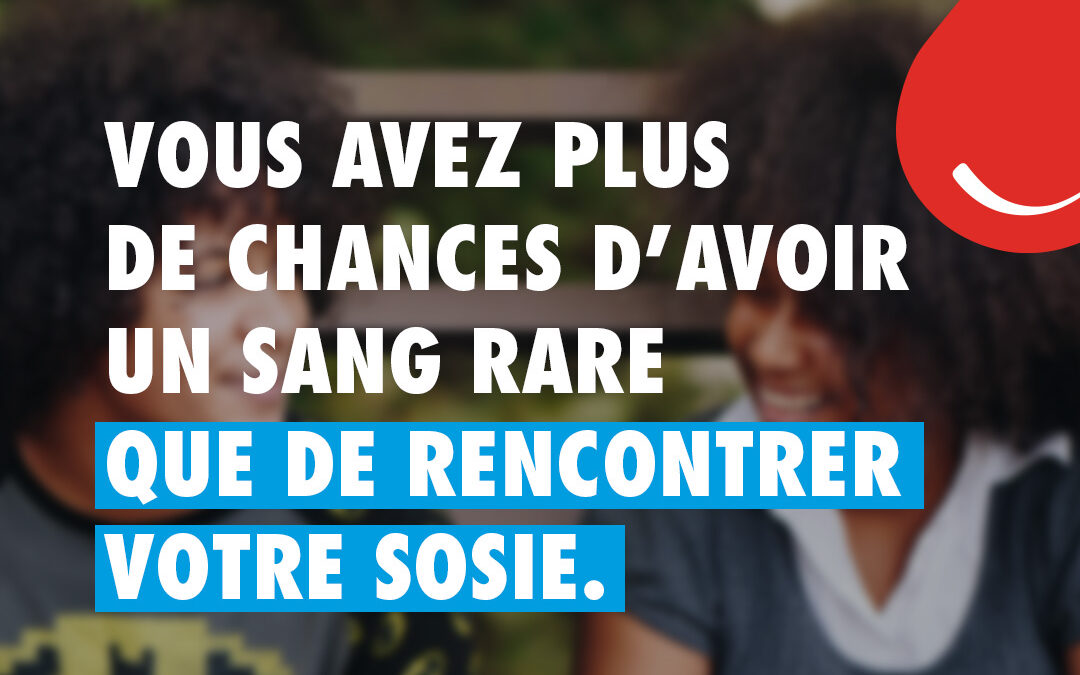 Sangs rares : l’EFS a besoin de donneurs de sang de toutes origines