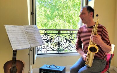 Cours de chant, guitare et saxophone à Andilly