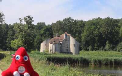 Venez marcher jusqu’au château de la Chasse pour assister au relais de la Flamme Olympique