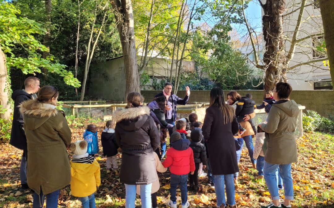 Animation autour des hérissons pour les élèves de l’école maternelle Charles Perrault