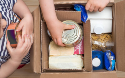 Collecte de denrées alimentaires et de produits d’hygiène