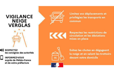 Nouvelle vigilance orange « neige-verglas » dans le Val d’Oise pour mercredi 7 janvier dès 6h