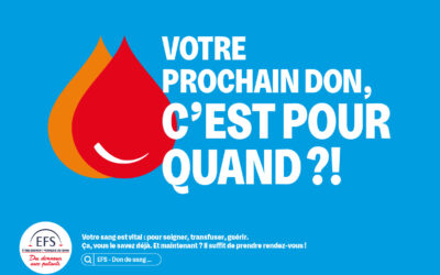 DON DE SANG, DON DE PLASMA : de nouveaux horaires pour un meilleur accueil des donneurs
